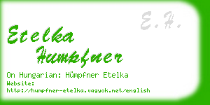 etelka humpfner business card